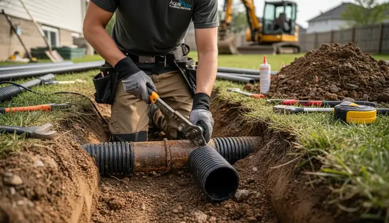 Sewer Line Replacement services in Denham Springs, LA.