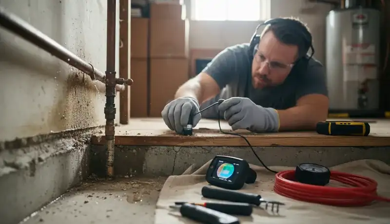 Leak Detection services in DeRidder, LA.