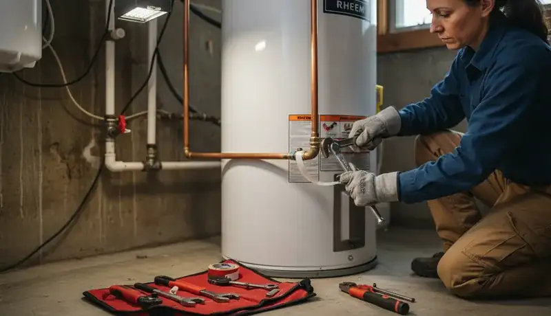 Water Heater Installation services in Desert Palms, CA.