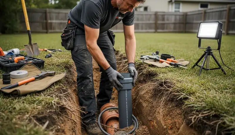 Sewer Line Repair services in D'Iberville, MS.