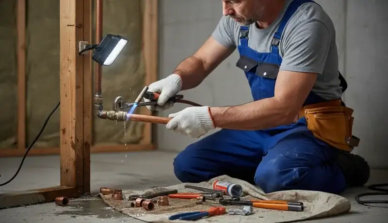 Burst Pipe Repair services in Duxbury, VT.