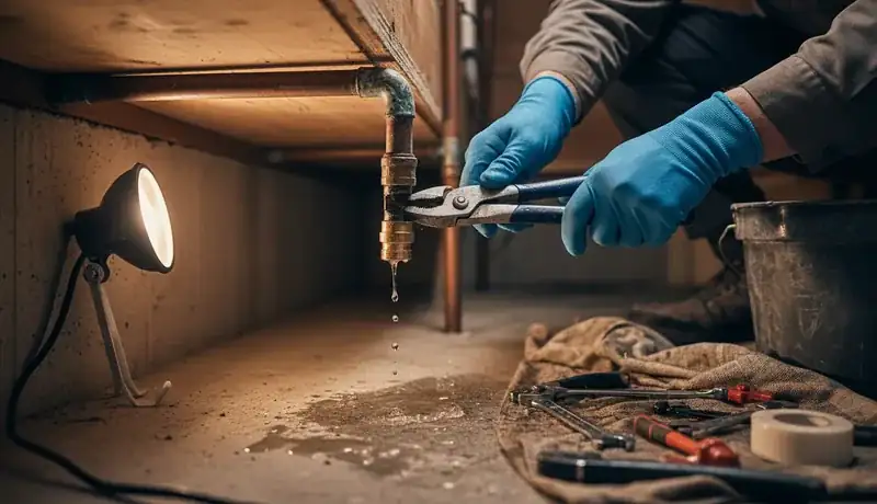 Water Leak Repair services in East Lake, FL.