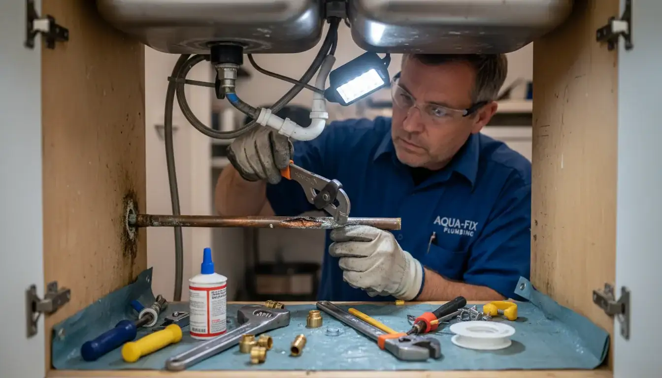 Burst Pipe Repair services in East Peoria, IL.