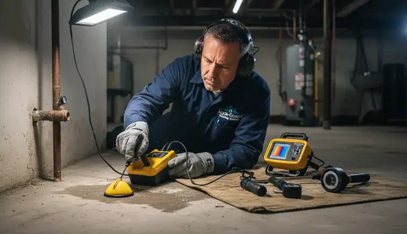 Leak Detection services in Edwards AFB, CA.