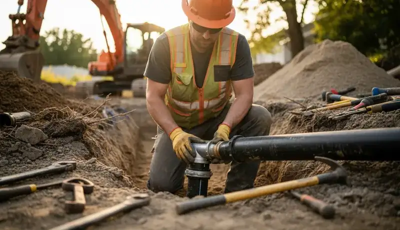 Sewer Line Replacement services in Edwardsville, IL.