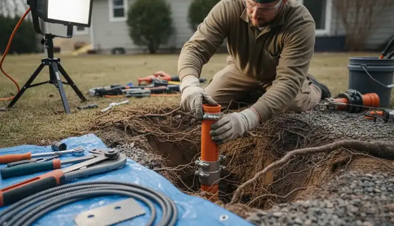 Sewer Line Repair services in Elmwood Park, NJ.