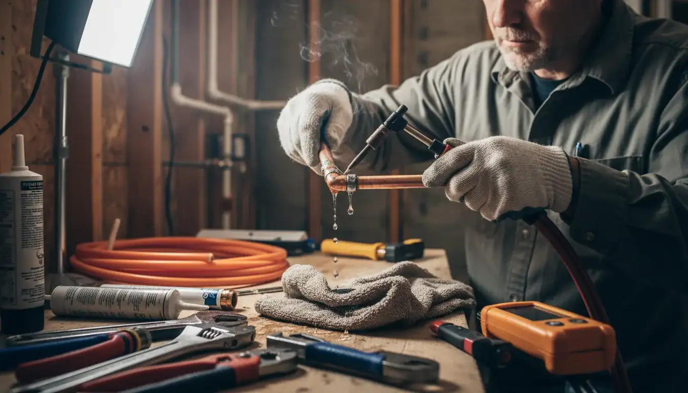 Water Leak Repair services in Elmwood Park, NJ.