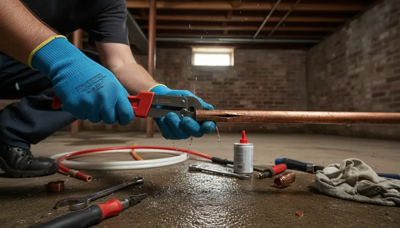 Burst Pipe Repair services in Española, NM.