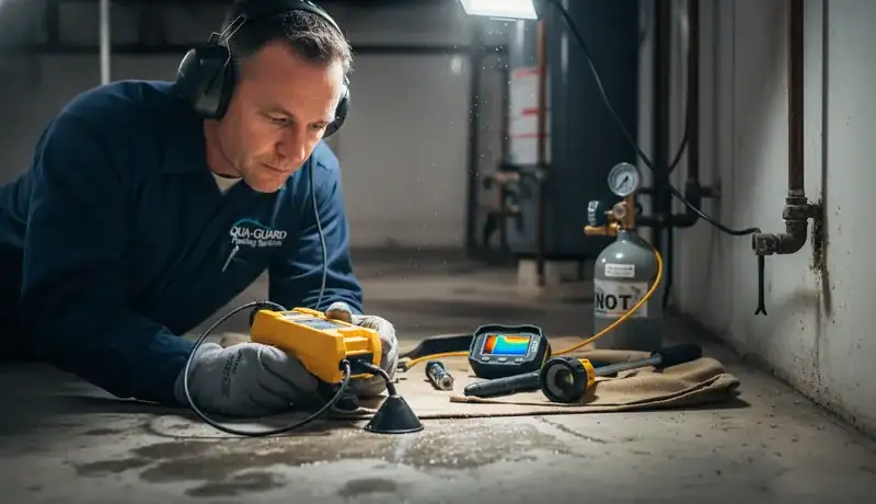 Leak Detection services in Evansdale, IA.