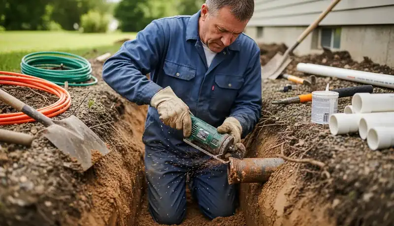 Sewer Line Repair services in Framingham, MA.