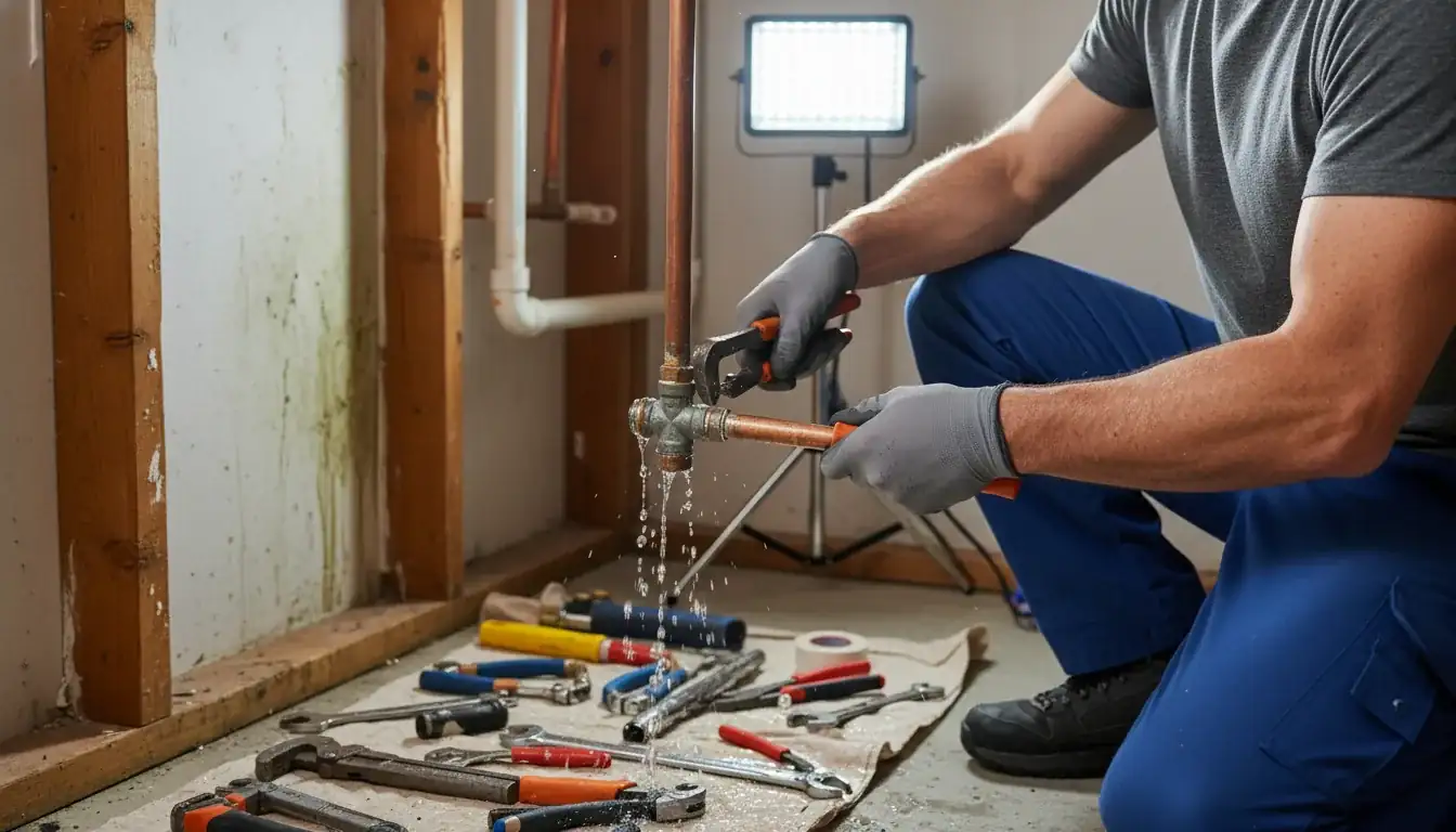 Water Leak Repair services in Framingham, MA.