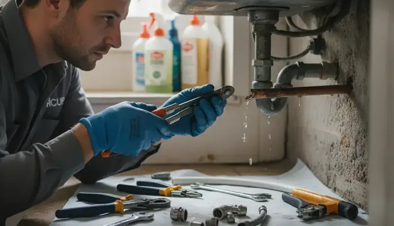 Burst Pipe Repair services in Garner, IA.