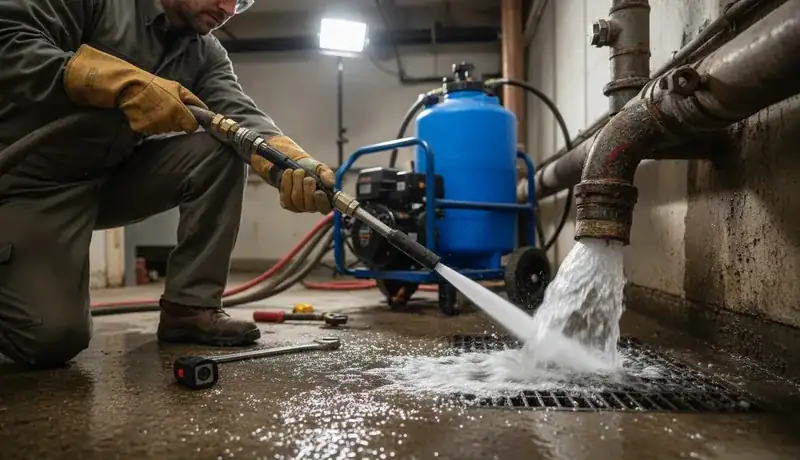 Hydro Jetting services in Garner, NC.