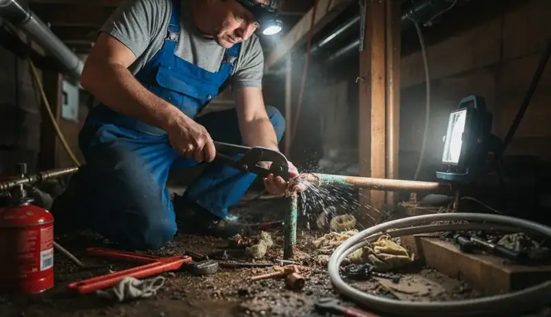Burst Pipe Repair services in Georgetown, KY.