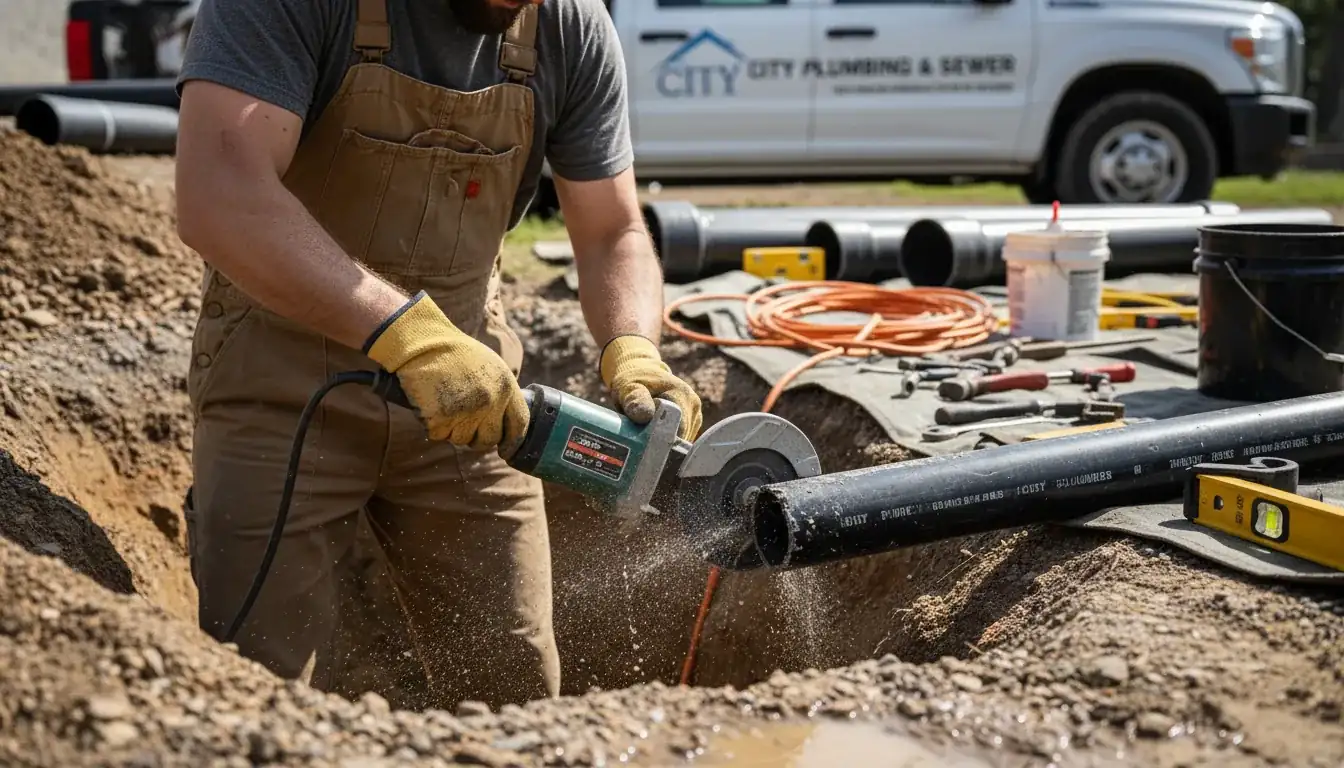 Sewer Line Repair services in Georgetown, TX.