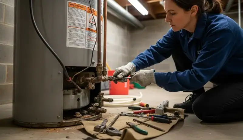 Water Heater Repair services in Goldsboro, NC.