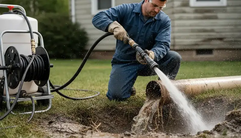 Hydro Jetting services in Grandview, MO.