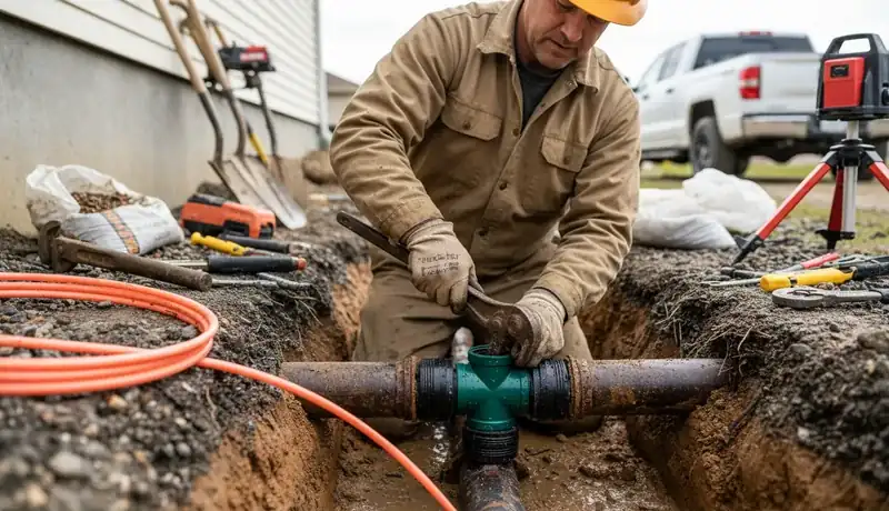 Sewer Line Repair services in Green Bay, WI.