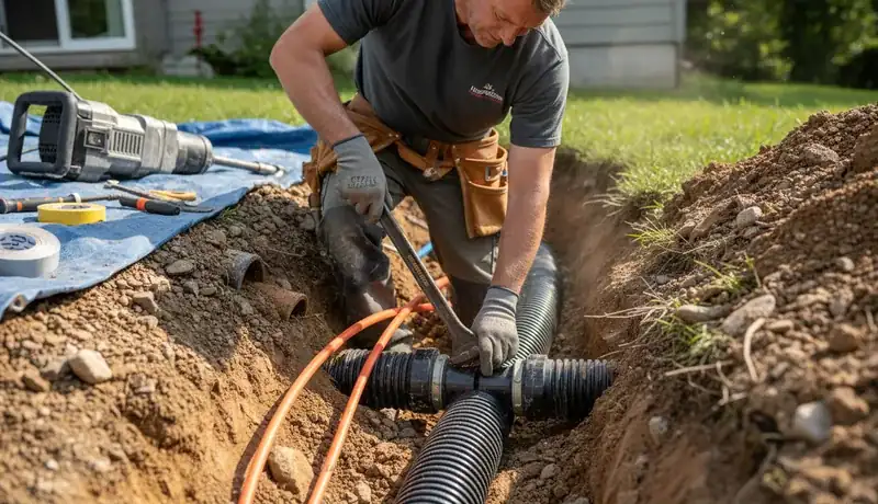 Sewer Line Replacement services in Greenville, SC.