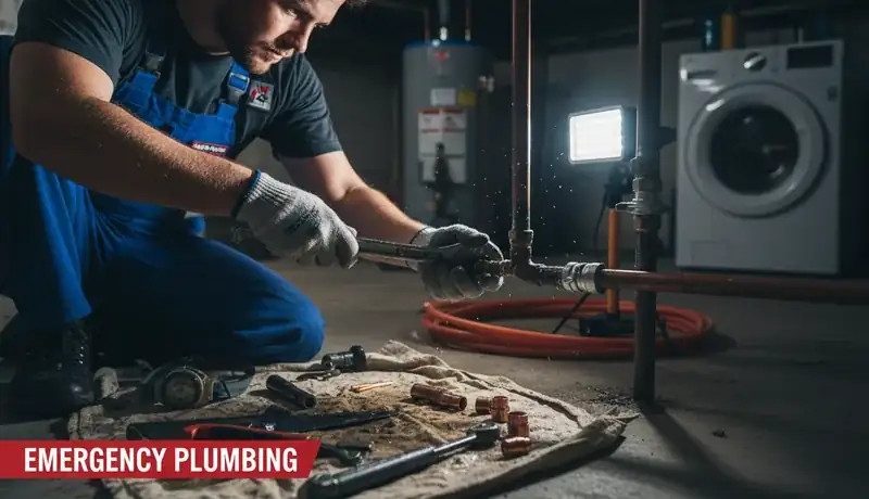 Emergency Plumbing services in Greenwood, MS.