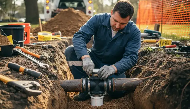 Sewer Line Repair services in Grimes, IA.