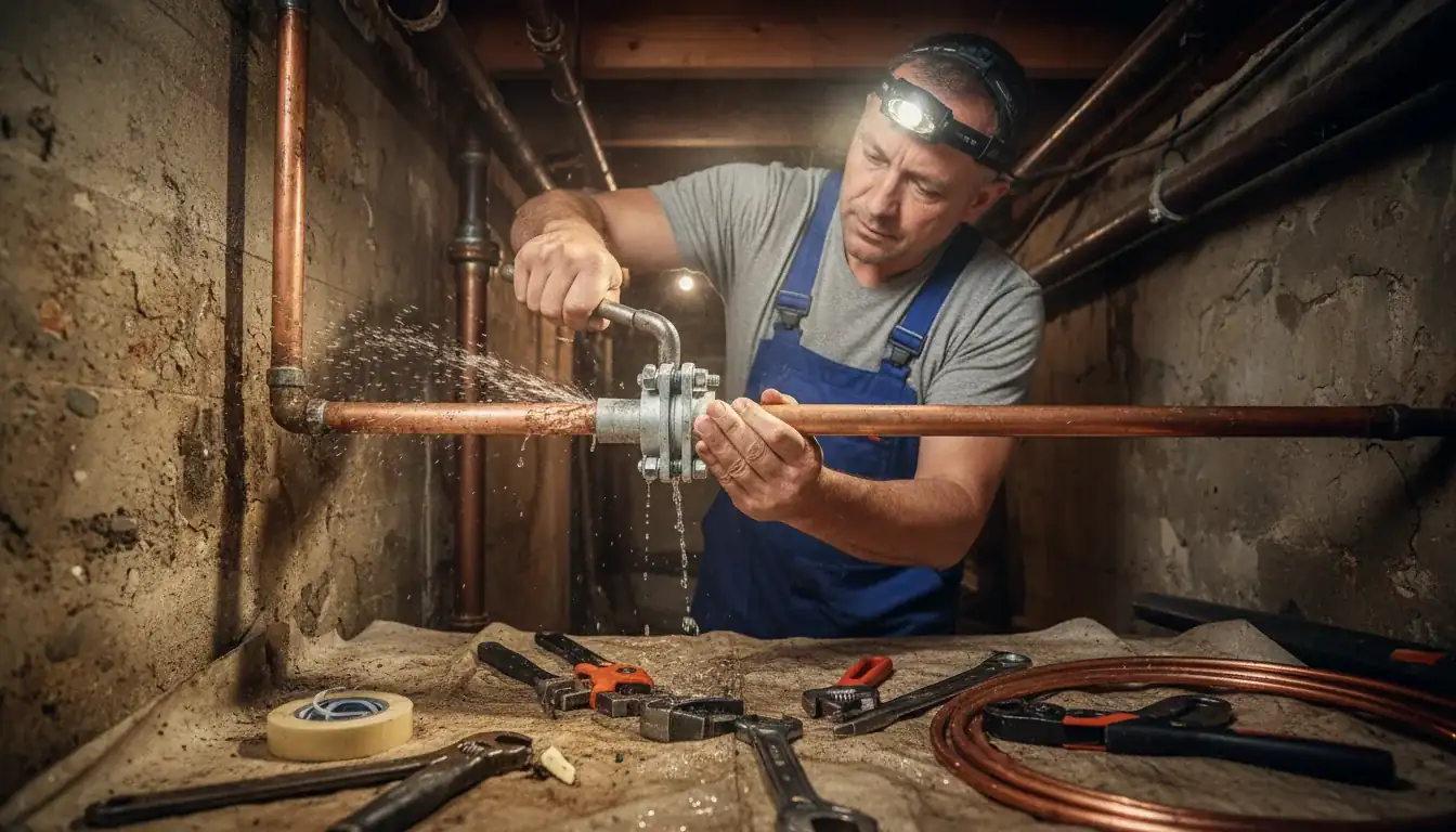 Burst Pipe Repair services in Hagerman, ID.