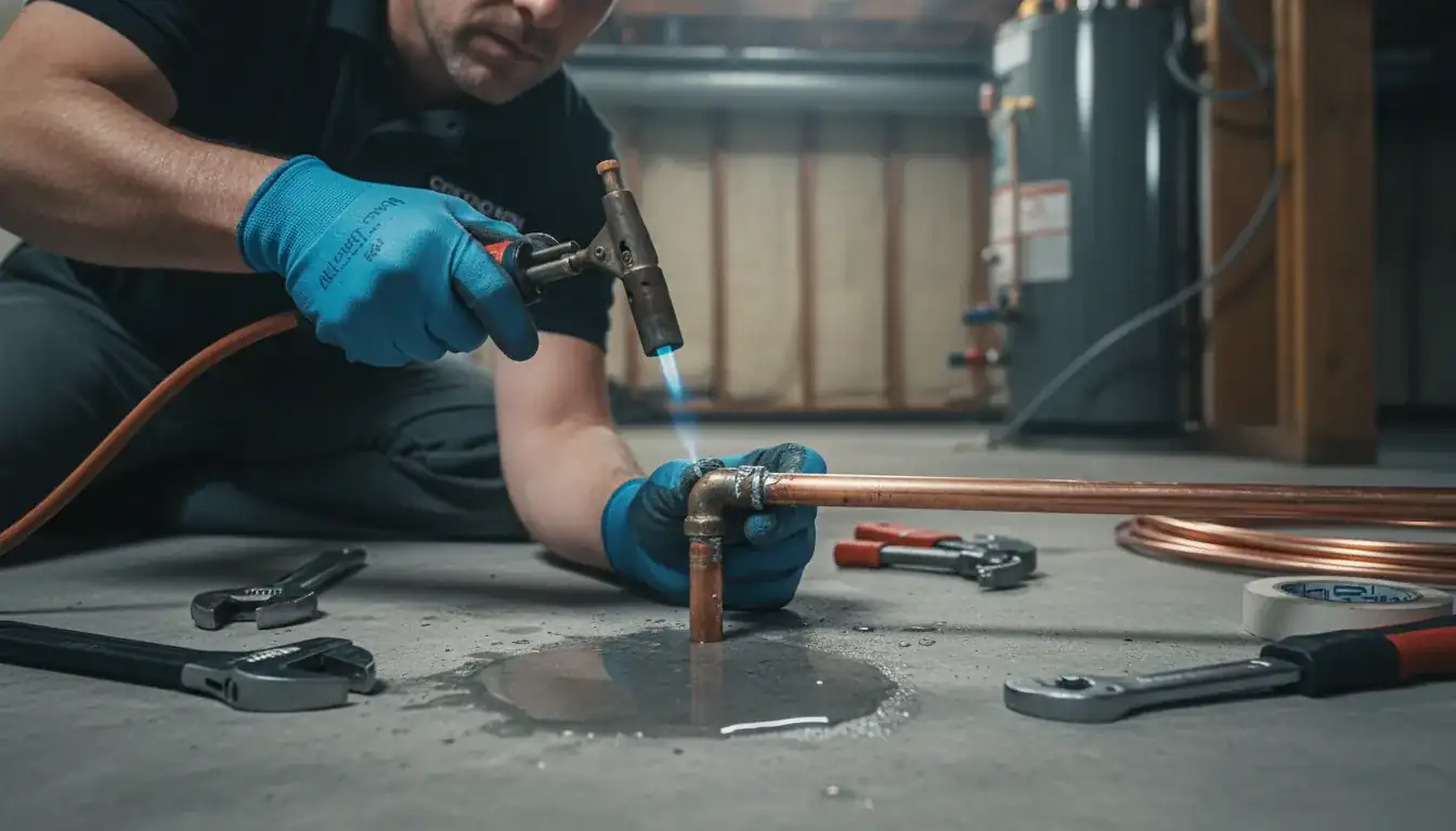 Water Leak Repair services in Hanover Park, IL.