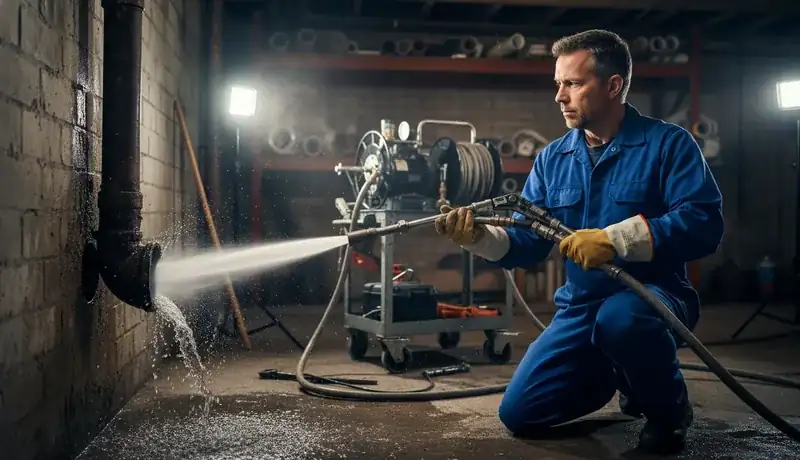 Hydro Jetting services in Harrah, OK.