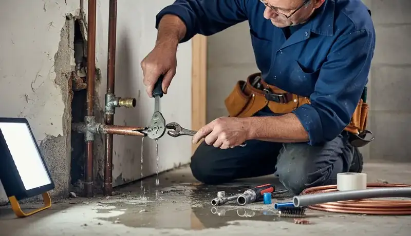 Burst Pipe Repair services in Hattiesburg, MS.