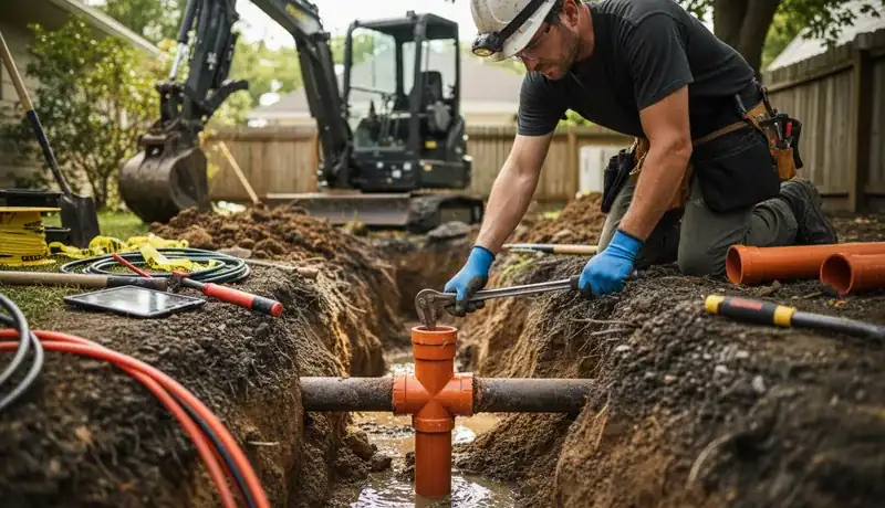 Sewer Line Repair services in Heber Springs, AR.