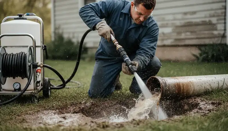 Hydro Jetting services in Henryetta, OK.