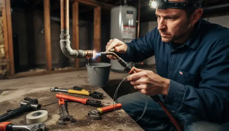Water Leak Repair services in Henryetta, OK.