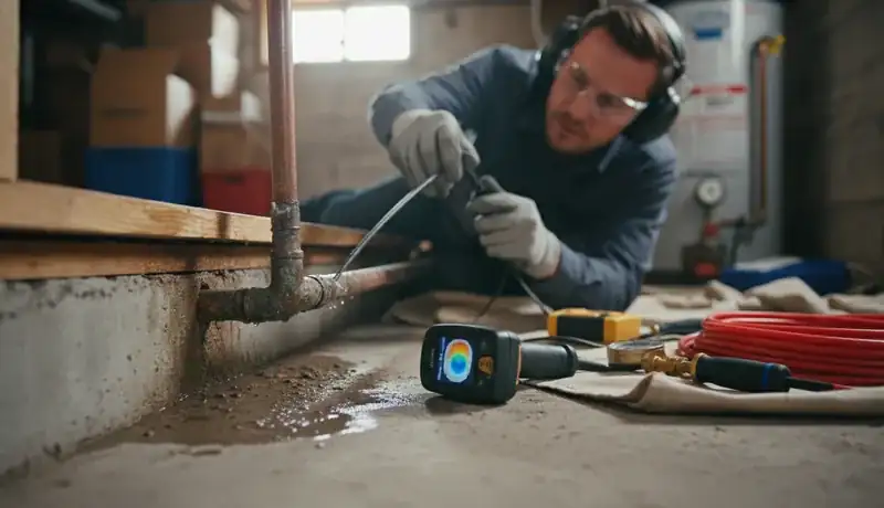 Leak Detection services in Hermon, ME.