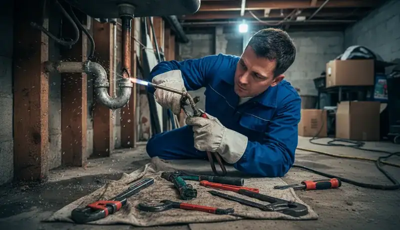Burst Pipe Repair services in Holly Springs, MS.