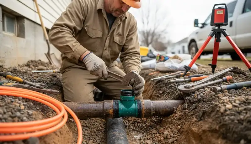 Sewer Line Repair services in Holly Springs, MS.