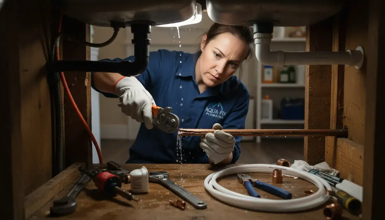 Burst Pipe Repair services in Iuka, MS.