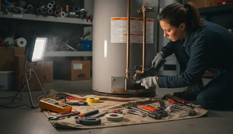 Water Heater Repair services in Janesville, WI.