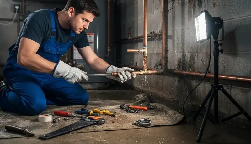 Burst Pipe Repair services in Jasper, AL.