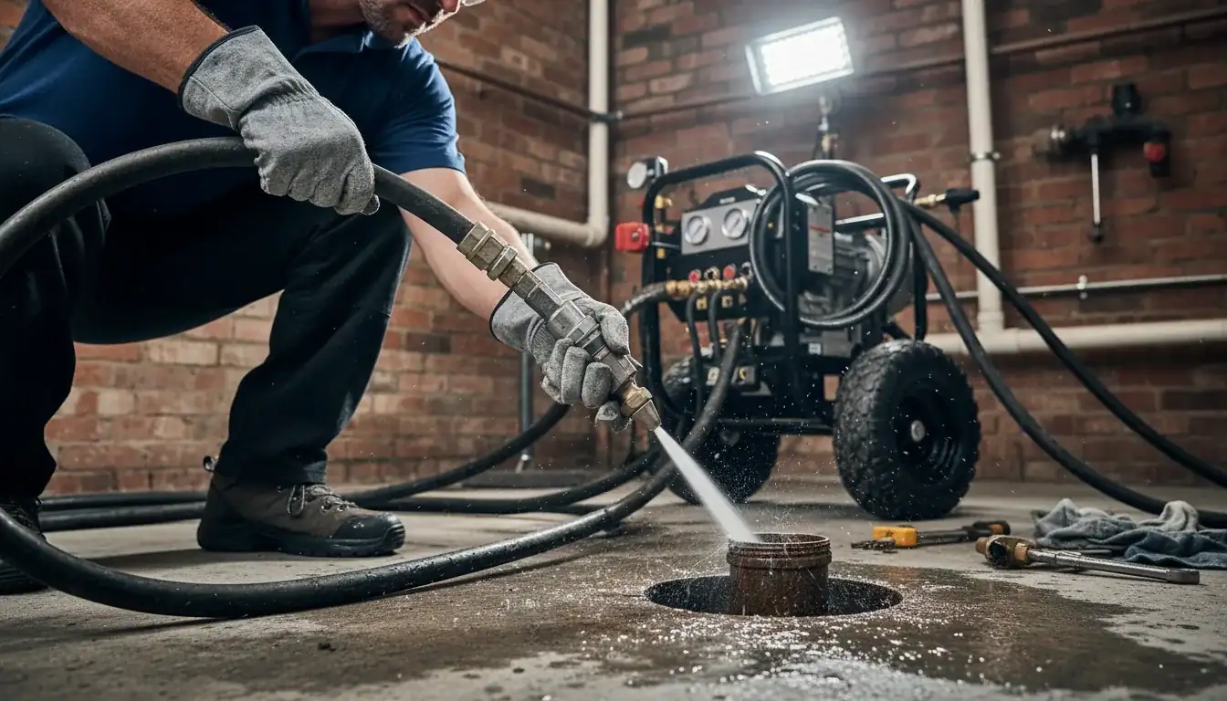 Hydro Jetting services in Jonesborough, TN.