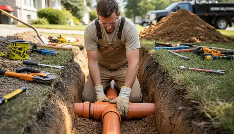 Sewer Line Replacement services in Kennebec, SD.