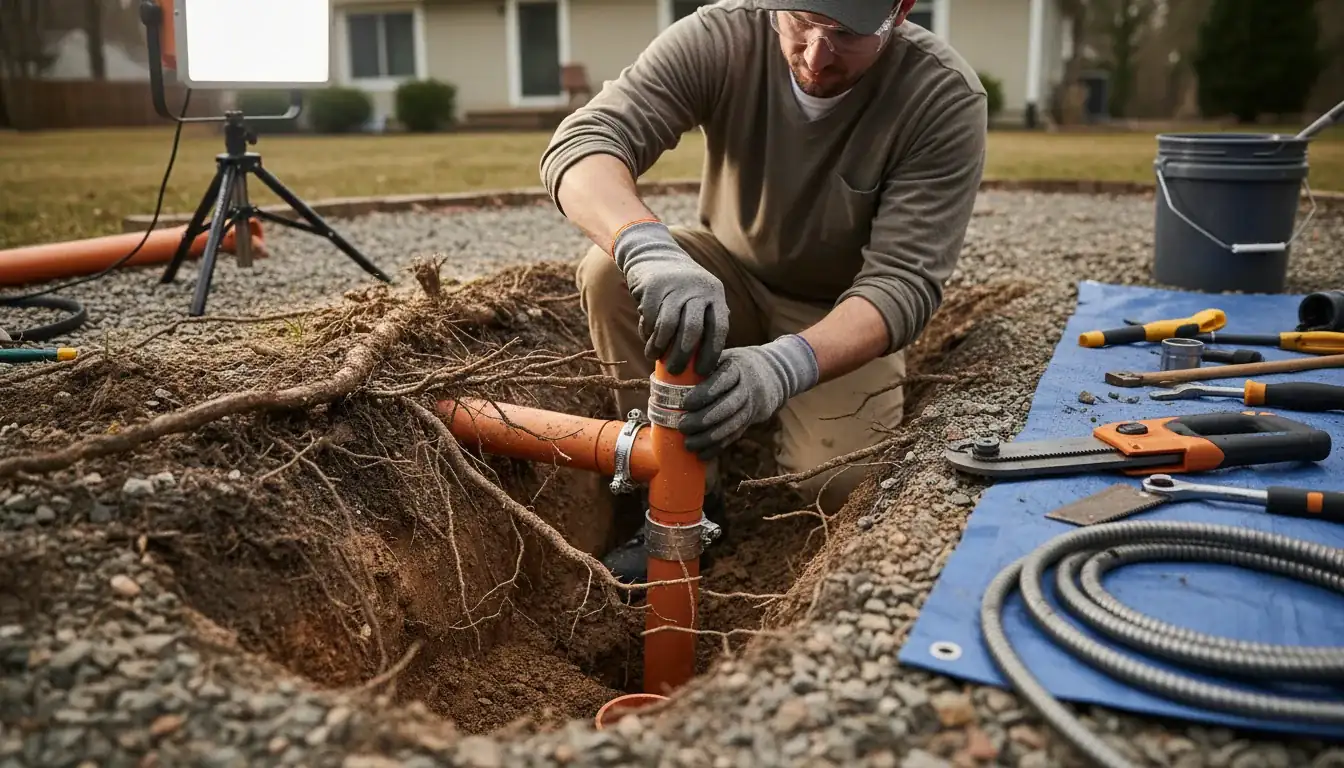 Sewer Line Repair services in Lebanon, TN.