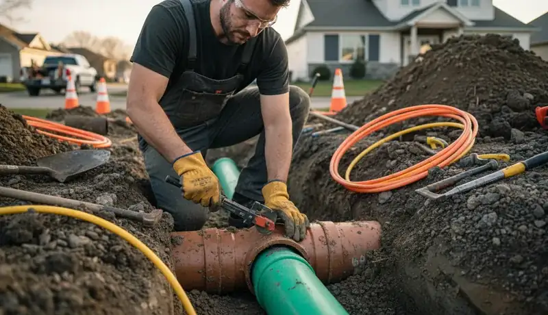 Sewer Line Replacement services in Lebanon, TN.