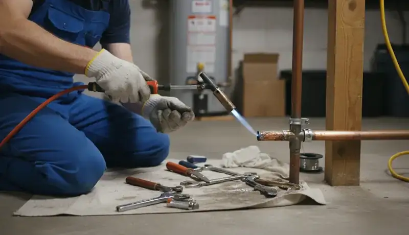 Burst Pipe Repair services in Lower Salford, PA.