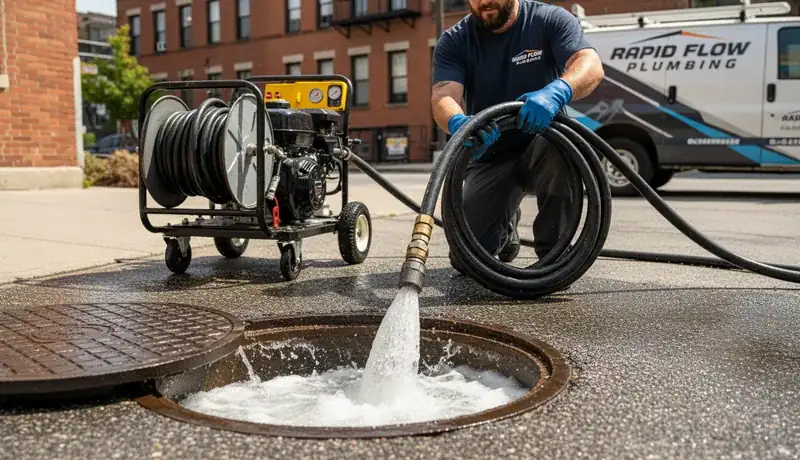 Hydro Jetting services in Madison, AL.