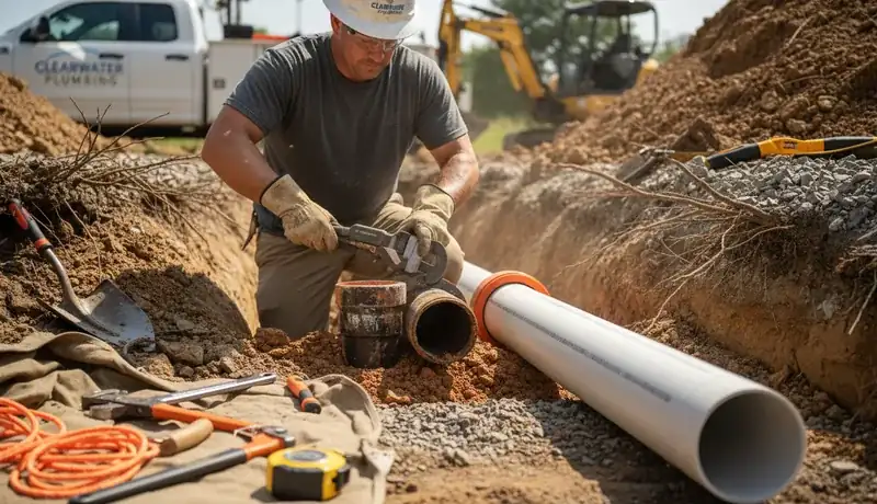 Sewer Line Replacement services in Madison, GA.