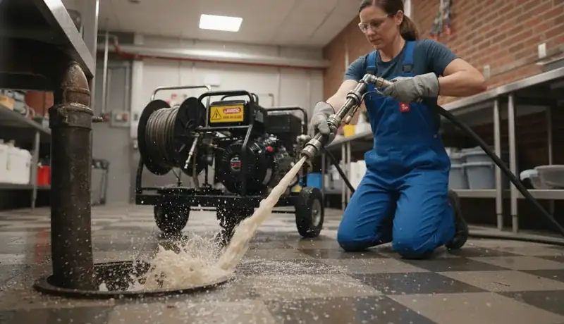 Hydro Jetting services in Madison, WI.