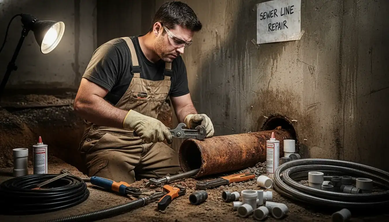 Sewer Line Repair services in Marana, AZ.