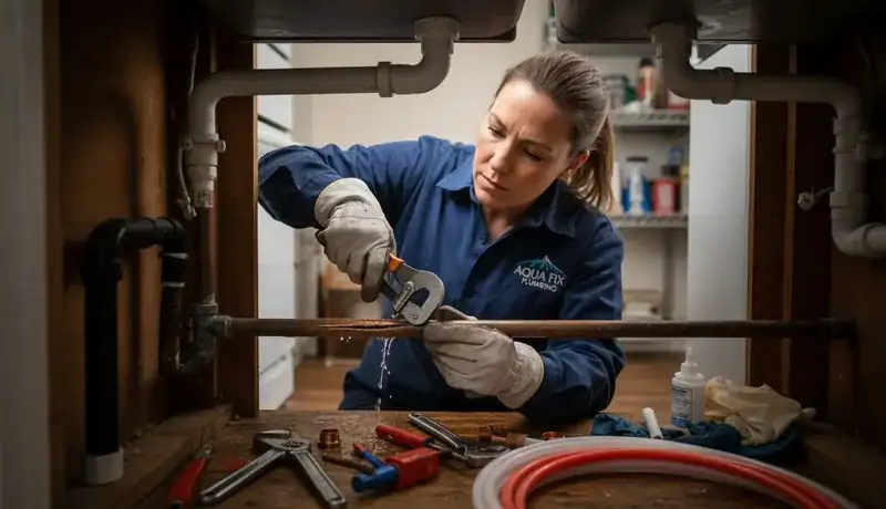 Burst Pipe Repair services in March ARB, CA.