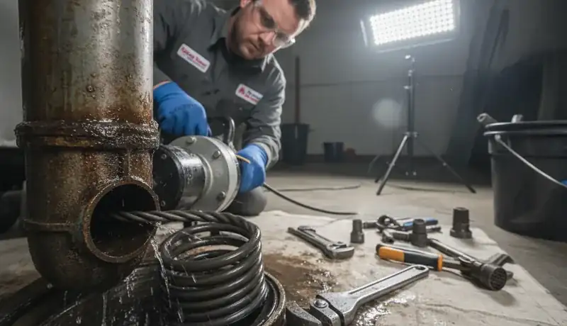 Drain Cleaning services in March ARB, CA.