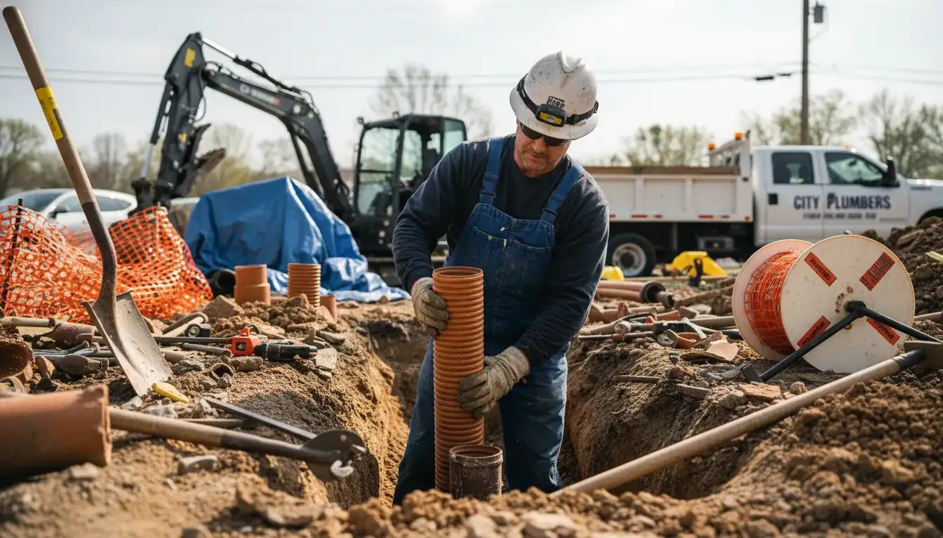 Sewer Line Replacement services in Marlow, OK.